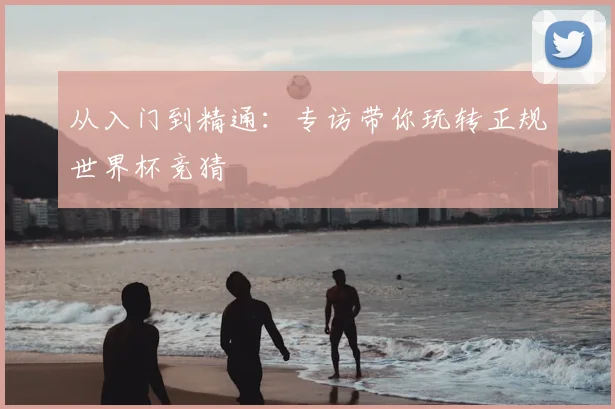 从入门到精通:专访带你玩转正规世界杯竞猜